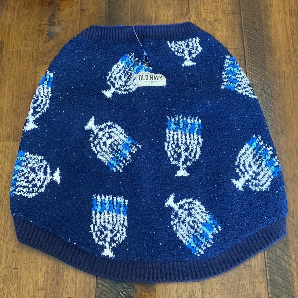 Cozy-Knit Patterned Sweater for Pets
